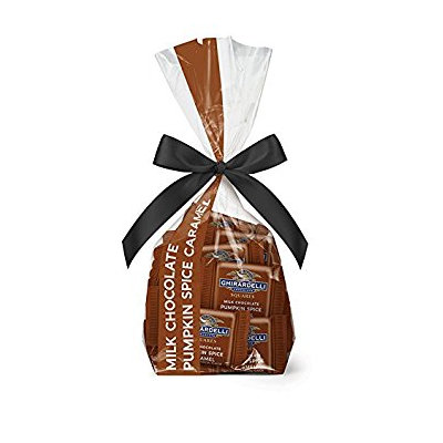 Ghirardelli Milk Chocolate Pumpkin Spice Caramel Squares Gift Bag