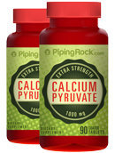 Piping Rock Pyruvate 1000 mg 2 Bottles x 90 Tablets