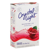 Crystal Light On The Go Raspberry Ice Drink Mix