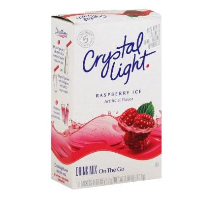 Crystal Light On The Go Raspberry Ice Drink Mix