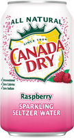 Canada Dry Raspberry Sparkling Seltzer Water