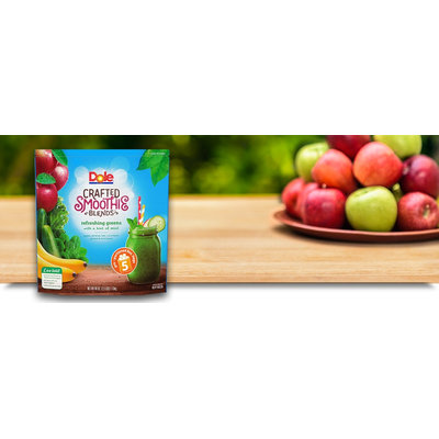 Dole Crafted Smoothie Blends Refreshing Greens with a Hint of Mint