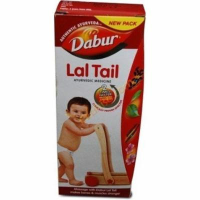 Dabur Lal Tail New Pack Authentic Ayurveda (4 Pack, 200-ML)
