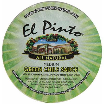 El Pinto Medium Green Chile Sauce Cups, 3 Ounce (Pack of 48)