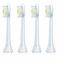 8pcs Standard Replacement Toothbrush Heads Hx6064 Fits for Philips Sonicare Diamondclean Flexcare+ White
