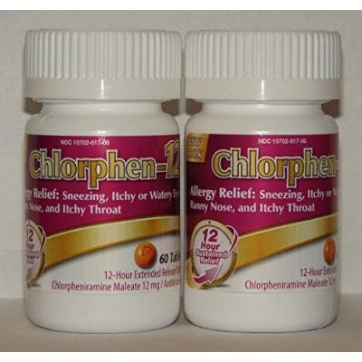 Chlorpheniramine Maleate Extended Release, 12 Mg, 120 Tablets