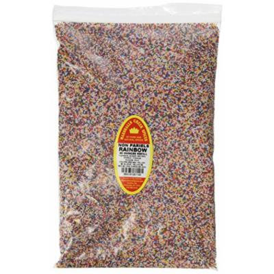 Marshalls Creek Spices Family Size Refill Non Pariels Rainbow, 40 Ounce