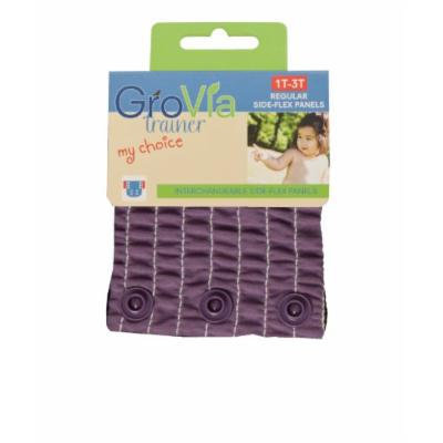 Grovia My Choice Side-flex Panels Plus for My Choice Trainer (1T-3T REG, Blackberry)
