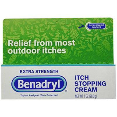 Benadryl Extra Strength Itch Stopping Cream, 3 Count