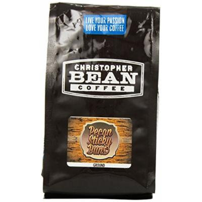 Christopher Bean Coffee Ground Coffee, Pecan Sticky Buns, 12 Ounce