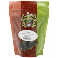 English Tea Store Loose Leaf Pouches, Ginger Naturally Flavored Black Tea, 4 Ounce