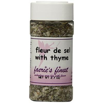 Faeries Finest Fleur De Sel Spices, Smoked with Thyme Spices, 2.70 Ounce