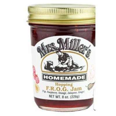 Mrs. Miller's Hopping FROG Jam (Fig, Raspberry, Orange, Ginger + Jalapeno) Two Pack