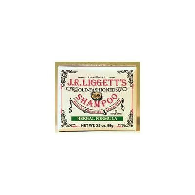 J.R. Liggett's Bar Shampoo, Herbal Formula, 3.5 Oz (Pack of 4)