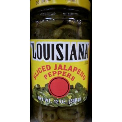 Louisiana Sliced Jalapeno Peppers 12 Ounce (Pack of 3)