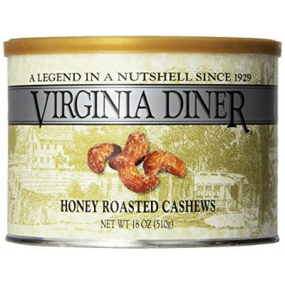 Virginia Diner Honey Roasted Cashews, 18 Ounce
