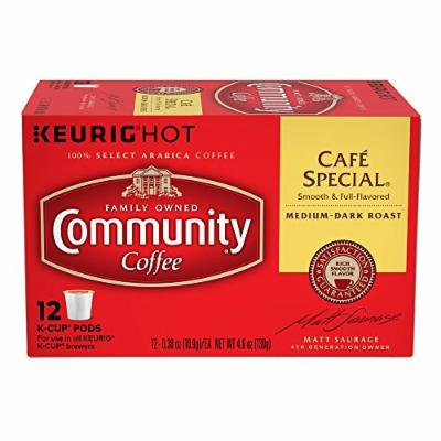 Community Coffee Cafe Special Single-Serve Cups 12 Count