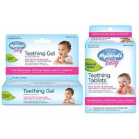 Hyland's 135 Count Homeopathic Teething Tablets & Teething Gel