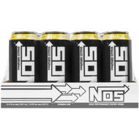 NOS Charged Citrus, 12 ct, 16 FL OZ can energy drink