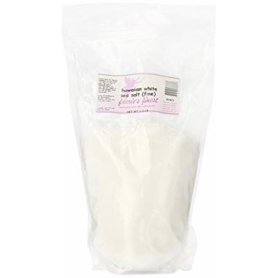 Faeries Finest Hawaiian White Sea Salt, Fine, 2 Pound