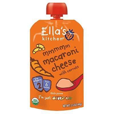 Ella's Kitchen Macaroni Cheese with Carrots 3.5 Ounce Pouch