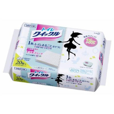 Tiolet Quickle refill jumbo packs 20 sheets