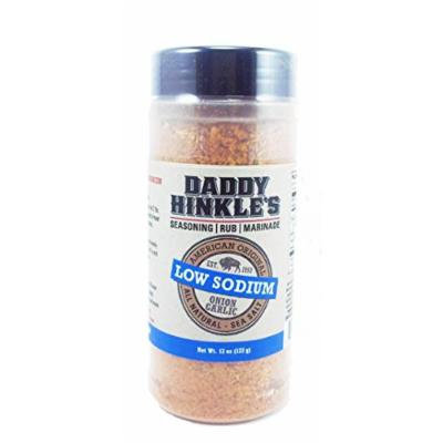 Daddy Hinkle's 13-oz Seaoning,Rub,Marinade-Low Sodium