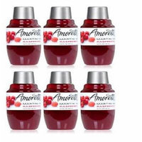 Amoretti Premium Martini Cocktail Mix Minis, Raspberry, 3.4 Fluid Ounce