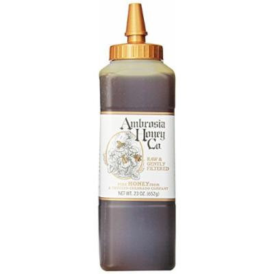 Ambrosia Pure Honey by Ambrosia Honey Co., 23 Ounce Bottles (Pack of 4)