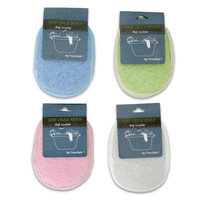 One Soap Saver Pouch/Loofah Body Scrubber Polisher-Assorted Colors