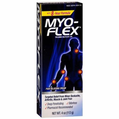 Myoflex Pain Relieving Cream, Trolamine Salicylate 10% 4 oz (113 g) Pack of 2