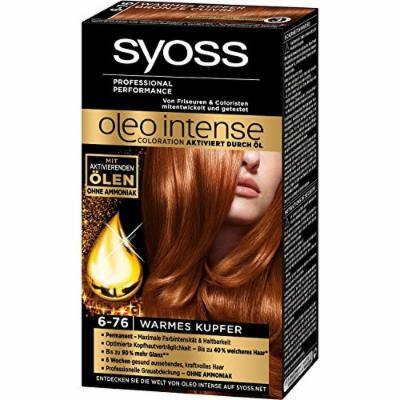 Syoss Oleo Intense Permanent Intensive Oil Color (6-76 Warm Copper ...