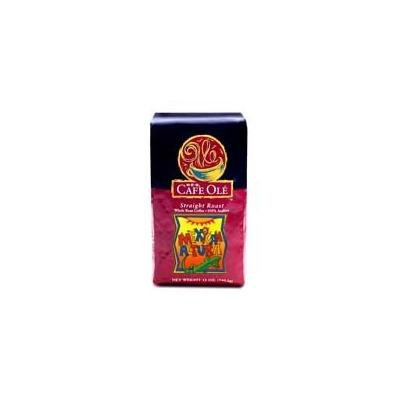 Cafe Ole Straight Roast MEXICAN ALTURA Whole Bean Medium Roast 12 oz. (Pack of 2)