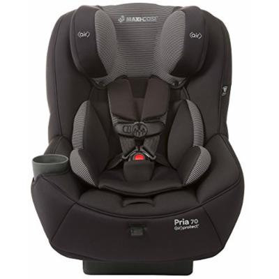 Maxi-Cosi Pria 70 Convertible Car Seat with Easy Clean Fabric and BONUS 20 Ounce Flavor Infusing Water Bottle, Black Gravel
