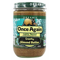 Once Again - Organic Raw Almond Butter Lightly Toasted - 16 oz.