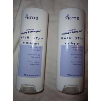 KMS Hair Stay Styling Gel 8.1oz (set of 2)