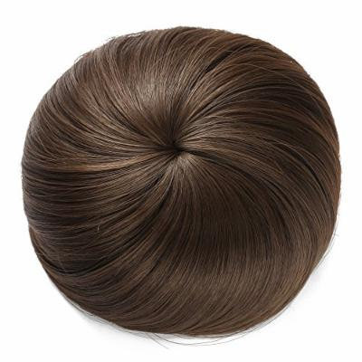 OneDor® Synthetic Hair Bun Extension Donut Chignon Hairpiece Wig (8A-Light Chestnut Brown)