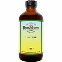 Alternative Health and Herbs Remedies Guarana, Paullinia Cupana, 8 Ounce Bottle