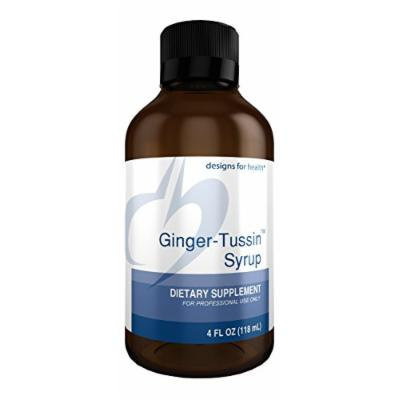 Designs for Health Ginger-Tussin Syrup, 4 Fluid Ounce
