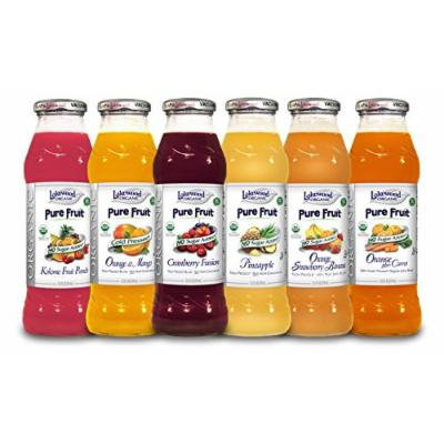 Lakewood Organic Juice Variety Pack 3, 12 Count (Pack of 12)
