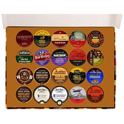 Extra Bold Deluxe Coffee Variety Pack for Keurig K-Cups Brewers, 20 Count