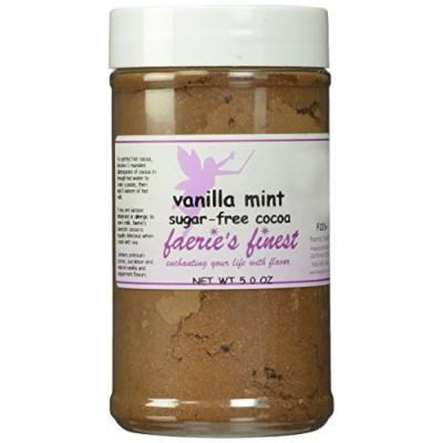 Faeries Finest Sugar-Free Cocoa, Vanilla Mint, 5 Ounce