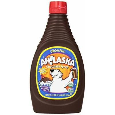 AH!LASKA Organic Chocolate Syrup 22 Ounce Bottles
