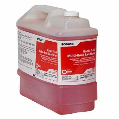 SANITIZER, MULTI QUAT OASIS 146 LIQUID PLASTIC CLEAR