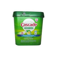 Cascade Fresh Scent Power Clean Dishwashing Detergent Action Pacs, 115 Count