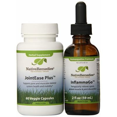 Native Remedies InflammaGo and JointEase Plus ComboPack