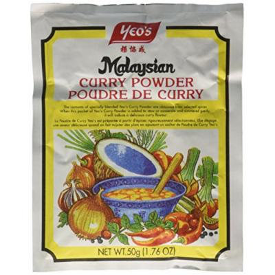 Yeo Malaysian Curry Powder (Poudre De Curry) - 1.76oz (3 packs)