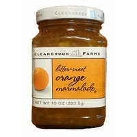 Clearbrook Farms Bitter-Sweet Orange Marmalade 10oz jar