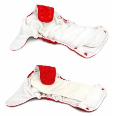 BabyKicks Basic Cloth Diaper Snap Closure, Meadow