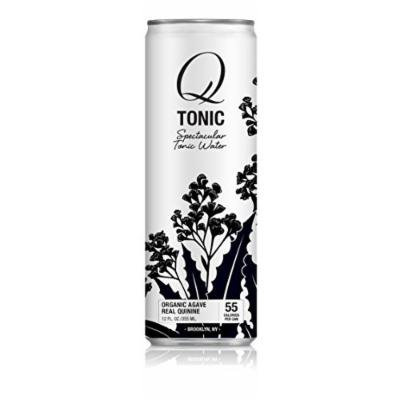 Q Drinks, Q Tonic Water, Spectacular Tonic Water, 12 Ounce Slim Can (Pack of 12)
